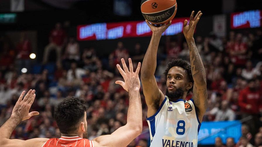 El dominicano Jean Moreno del Valencia, mejor jugador de la jornada 27 de la Euroliga