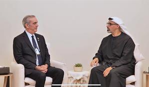 Luis Abinader regresa al pa&iacute;s tras agenda oficial en Emiratos &Aacute;rabes Unidos