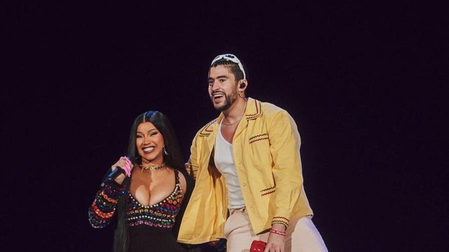 Cardi B, la invitada favorita de aficionados para acompa&ntilde;ar a Bad Bunny en el Super Bowl