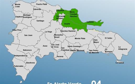 El COE declara cuatro provincias en alerta verde por lluvias que provocar&aacute; un frente fr&iacute;o