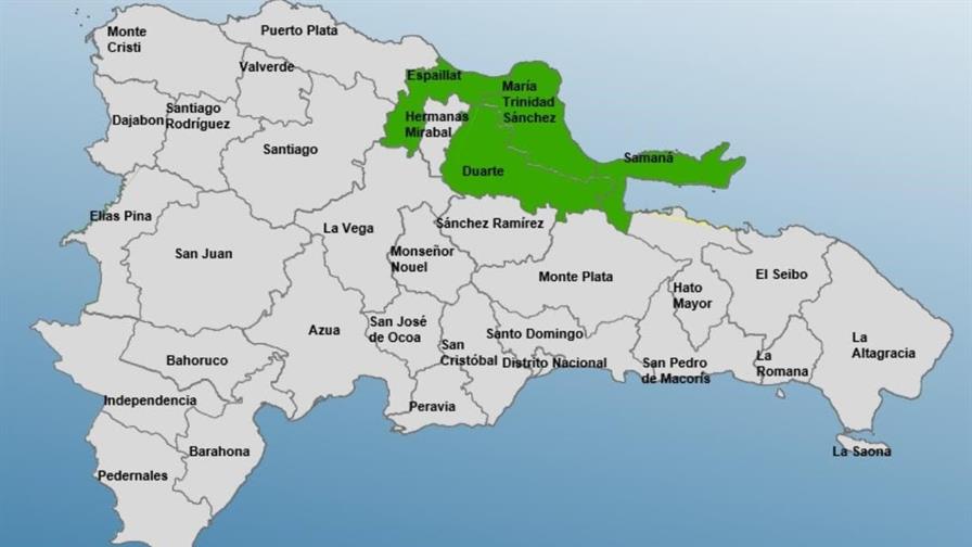 El COE declara cuatro provincias en alerta verde por lluvias que provocar&aacute; un frente fr&iacute;o