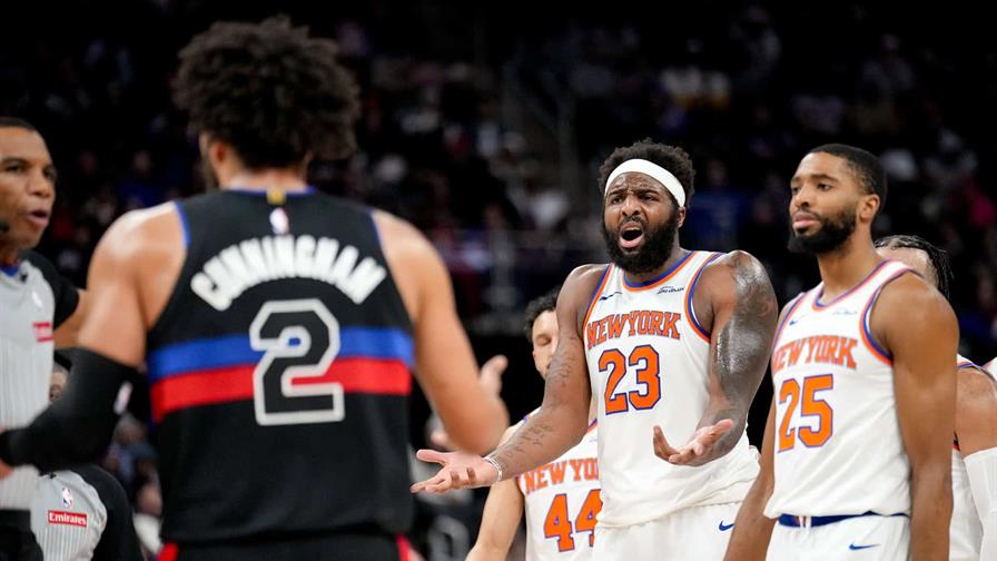 Los Pistons arrollan a Knicks y Boston remonta ante Heat