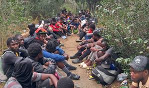 Miembros del Ej&eacute;rcito detienen a m&aacute;s de 60 haitianos indocumentados en Loma de Cabrera