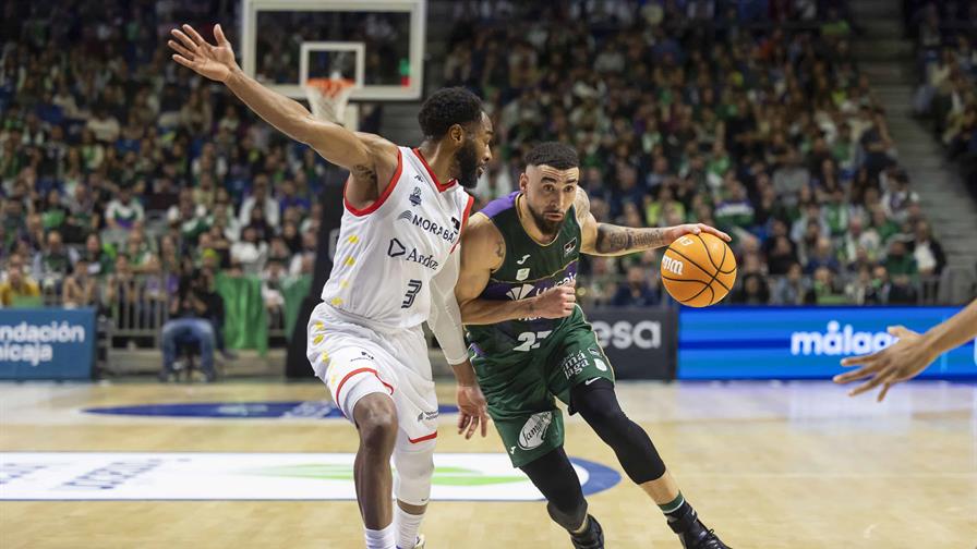 El Unicaja despierta a tiempo con Chris Duarte y Cobbs y apaga a un s&oacute;lido MoraBanc