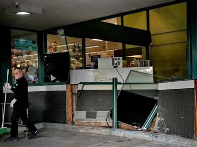 Cuatro heridos tras atropello en supermercado Truckee en California