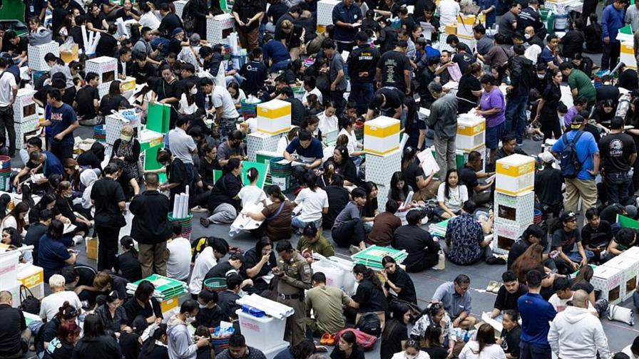 Tailandia celebra elecciones legislativas tras per&iacute;odo de inestabilidad