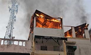 Se incendia vivienda en el residencial Constelaci&oacute;n en el Distrito Nacional