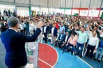 Leonel Fern&aacute;ndez juramenta en Santiago a exdirigentes del PLD que se integran a Fuerza del Pueblo