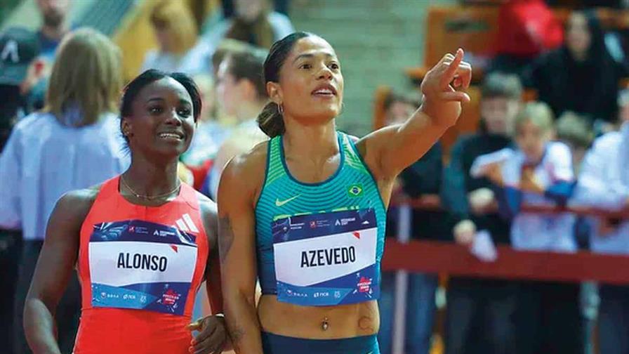 Liranyi Alonso rompe r&eacute;cord nacional de atletismo y asegura boleto al mundial bajo techo