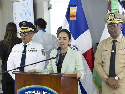 Faride Raful defiende a la Policía Nacional ante casos de inconductas