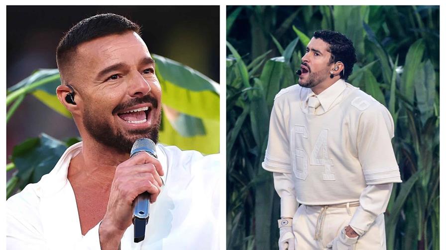 Bad Bunny y Ricky Martin arrasan en Spotify después del Super Bowl