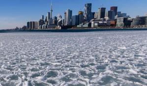 La ciudad canadiense de Toronto suma 23 d&iacute;as consecutivos por debajo de 0 grados