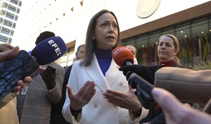 Machado pide la liberaci&oacute;n de la Nobel de paz y de todos los presos pol&iacute;ticos iran&iacute;es