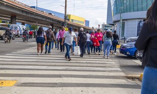 Peatones respetan los cruces de cebra, pero muchos conductores no