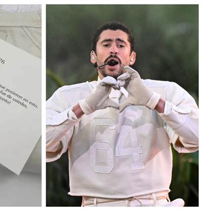 El exorbitante precio al que se venden camisetas similares a las que Bad Bunny regal&oacute; a empleados