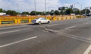 Nueva vez se deterioran las juntas del puente Duarte pese a inversi&oacute;n de RD$60 millones
