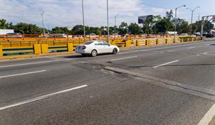 Nueva vez se deterioran las juntas del puente Duarte pese a inversi&oacute;n de RD$60 millones