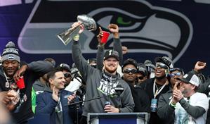 Los Seahawks prometen un bicampeonato del Super Bowl en desfile de celebraci&oacute;n