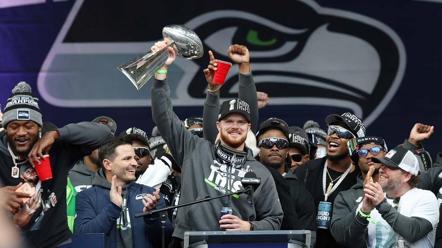 Los Seahawks prometen un bicampeonato del Super Bowl en desfile de celebraci&oacute;n
