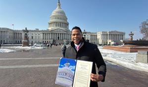 Jandy Ventura participa en "Dominicans On The Hill" y recibe reconocimiento en el Capitolio de EE. UU.