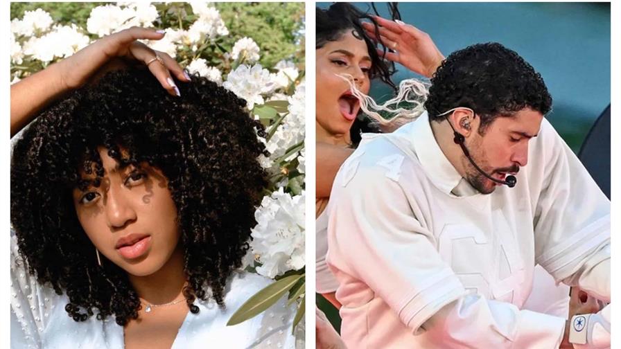 Dominicana relata su experiencia como "arbusto" en el show de Bad Bunny en el Super Bowl