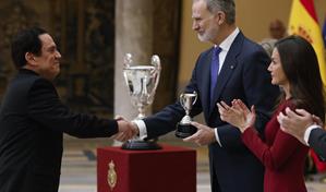 Los reyes de Espa&ntilde;a premian la dominicana Marileidy Paulino