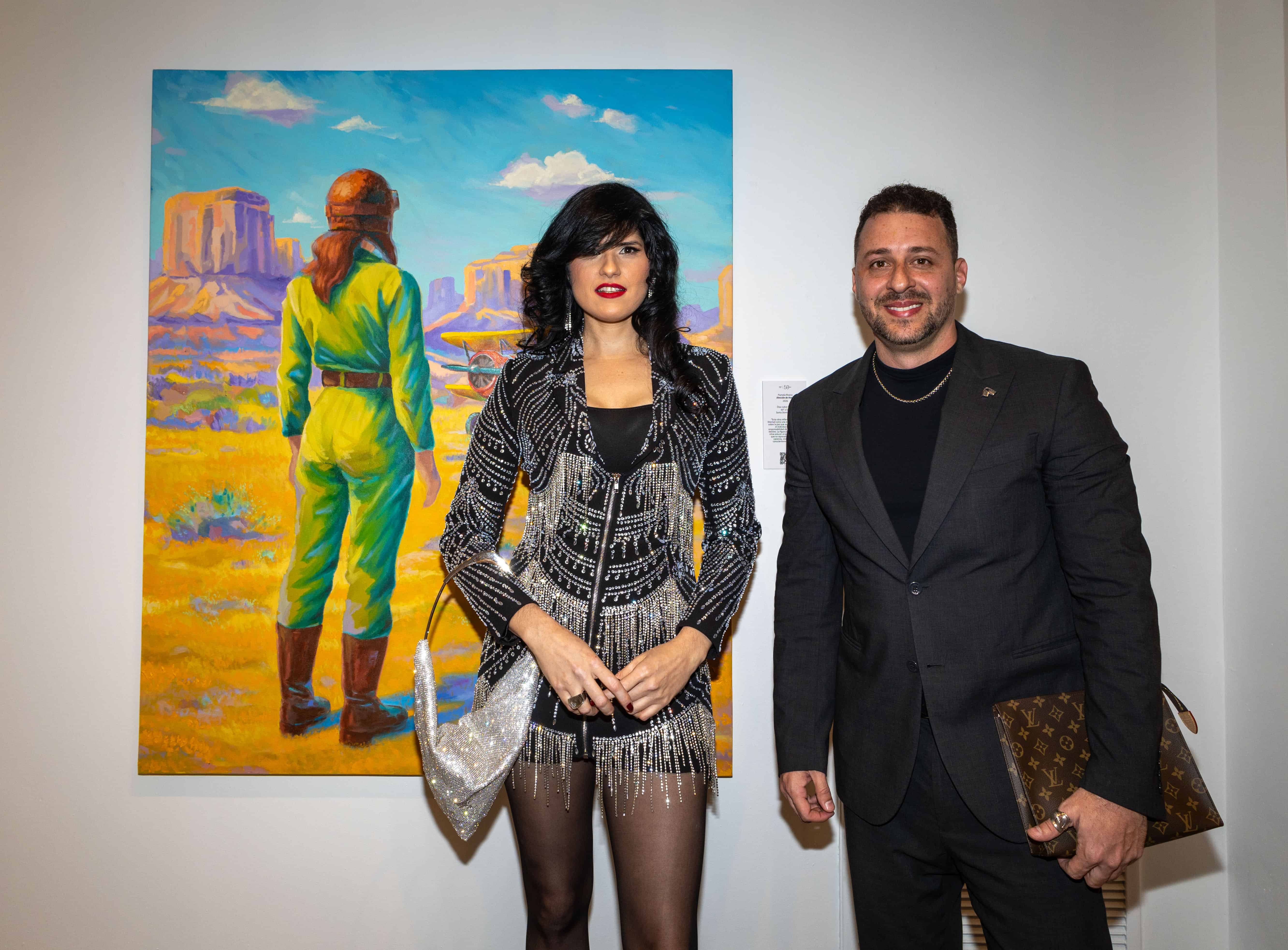 La obra Elecci&oacute;n de Vuelo. Pamela Rivera y Claudio Sosa. 