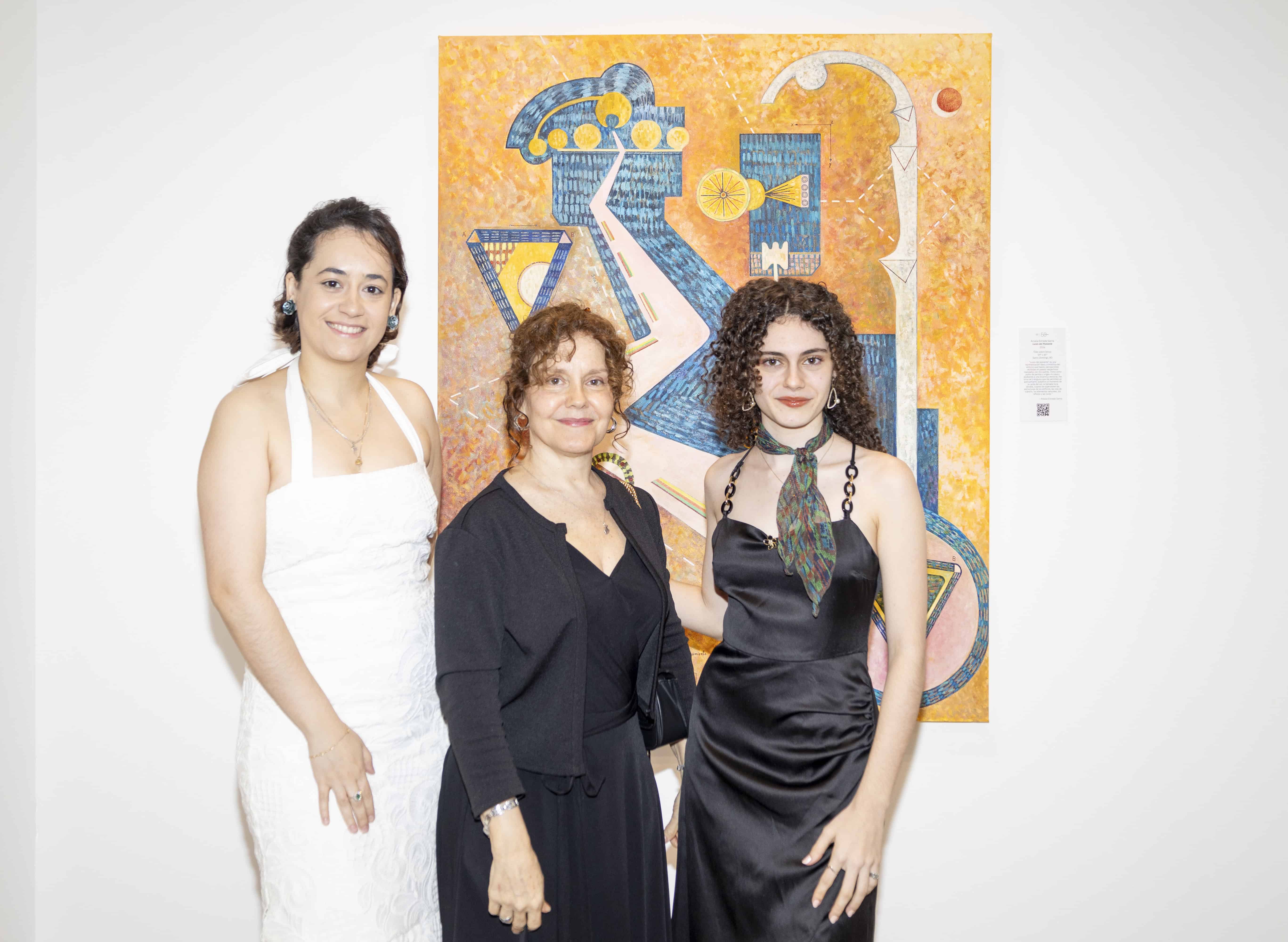 Obra de arte Luces del Poniente. Michelle Acevedo Bird, Irene Sierra Carre&ntilde;o y Amalia Estrada Sierra. 