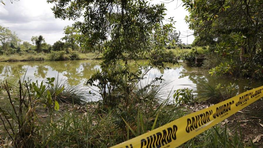 Entre vegetaci&oacute;n y basura: as&iacute; es la laguna donde falleci&oacute; prospecto