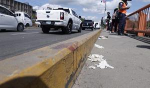 Identifican y detienen a conductor involucrado en accidente en el puente Jacinto Peynado