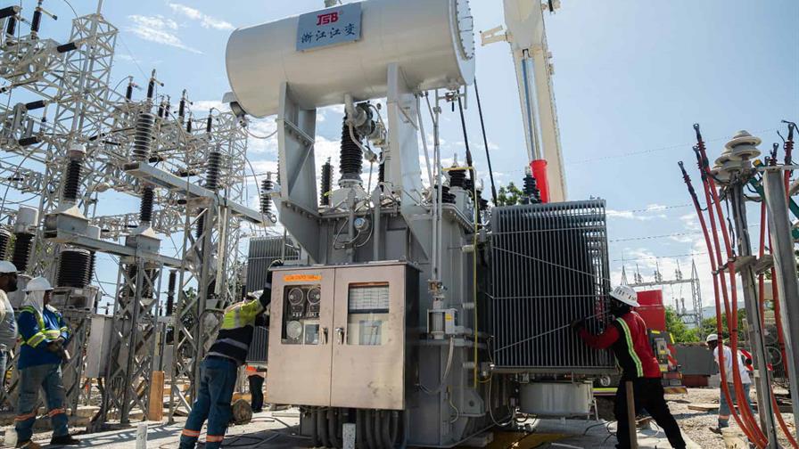 Edesur repotencia subestaci&oacute;n el&eacute;ctrica en Pedernales