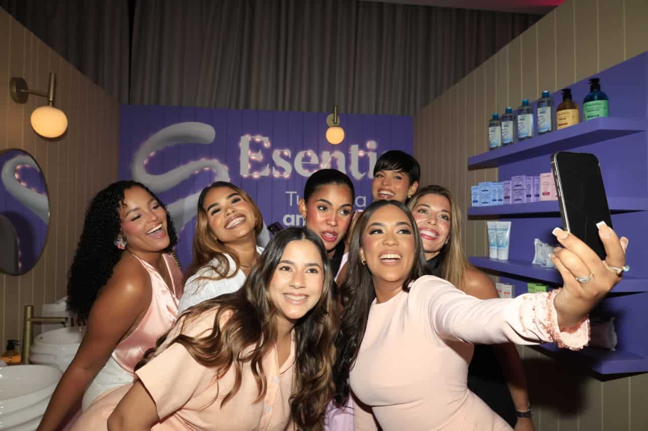 El espacio de Esentis fue la mejor excusa para los selfies.