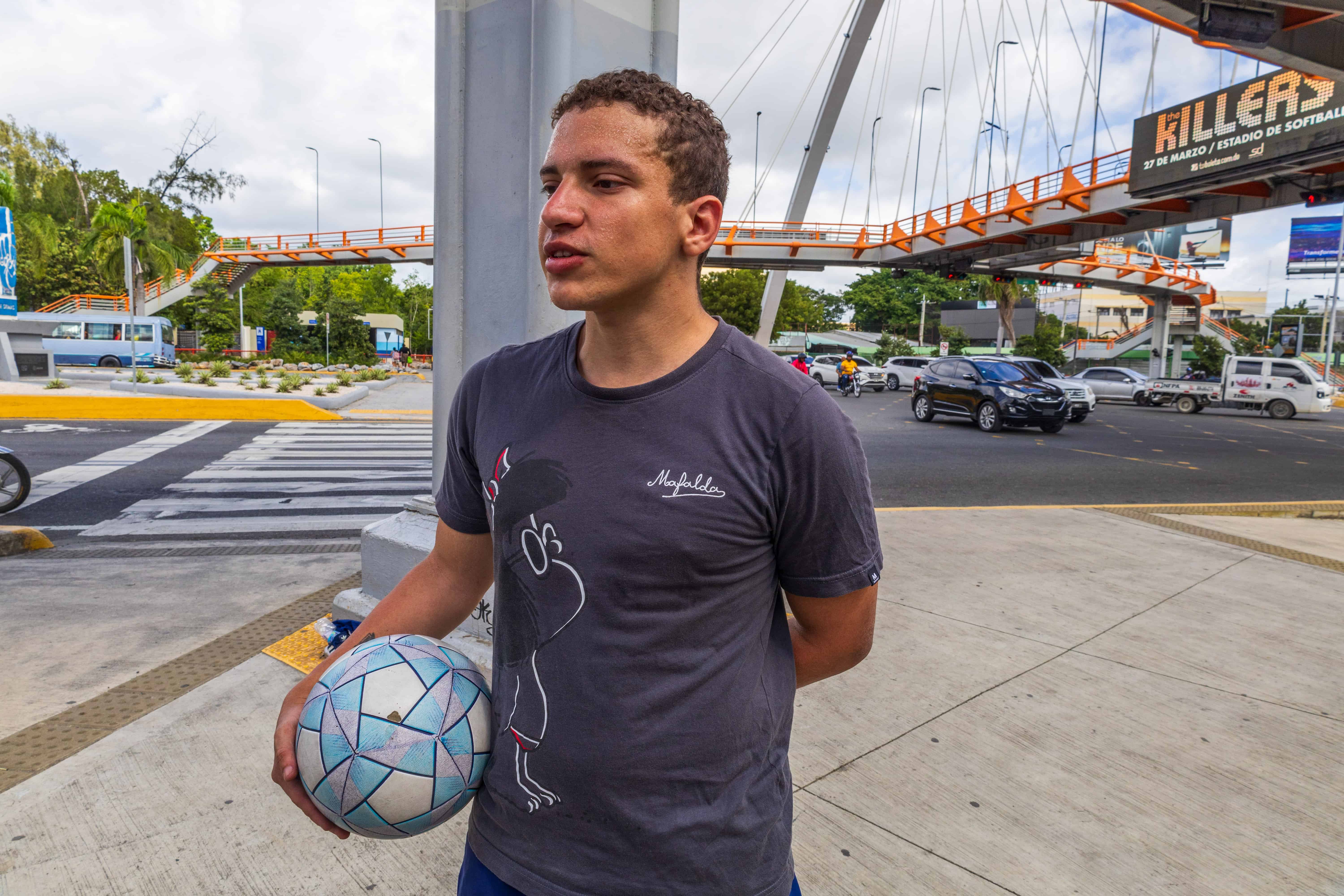 Este joven colombiano encontr&oacute; en el pa&iacute;s un espacio para mostrar sus habilidades.
