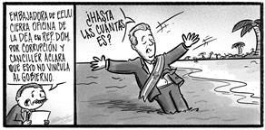 Caricatura de Noticiero Poteleche 13 febrero 2026