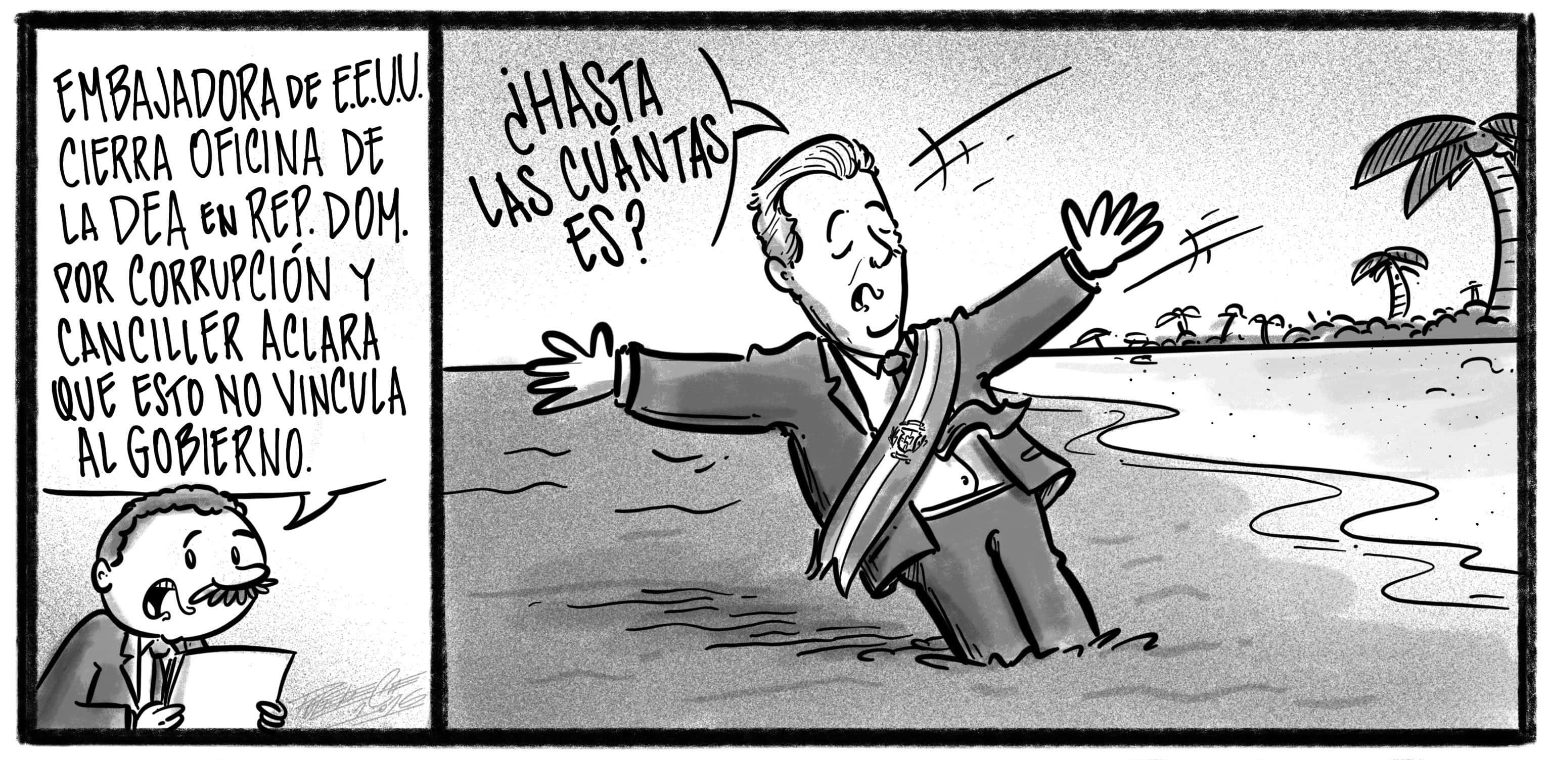 Caricatura de Noticiero Poteleche 13 febrero 2026