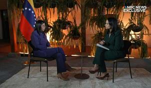 Presidenta encargada de Venezuela se compromete a organizar elecciones libres