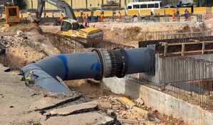 Disminuir&aacute; la presi&oacute;n de agua este fin de semana por trabajos de la Caasd en la Plaza de la Bandera