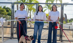 Playa Nueva Romana inaugura su primer parque canino: The Paw Zone