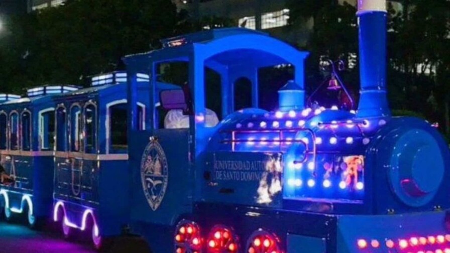 La UASD habilita un tren para facilitar la movilidad en el campus