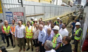 Ito Bison&oacute; supervisa renovaci&oacute;n de la Calle del Sol tras reclamos de comerciantes en Santiago