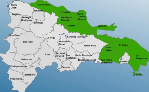 Aumentan las provincias en alerta verde por lluvias asociadas a vaguada y sistema frontal