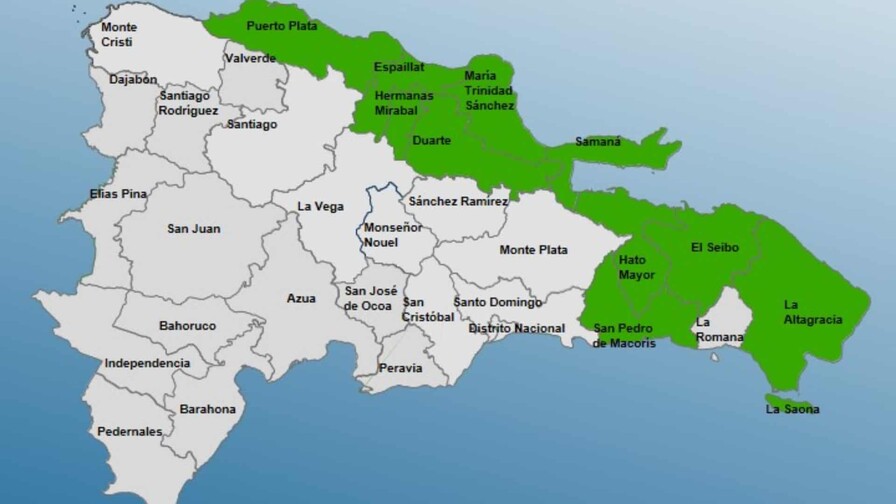 Aumentan las provincias en alerta verde por lluvias asociadas a vaguada y sistema frontal