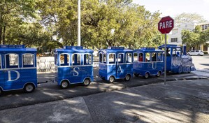 Estudiantes valoran de forma positiva el nuevo tren el&eacute;ctrico de la UASD
