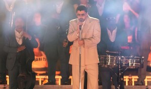 Euforia, colores y alegr&iacute;a en la previa del primer show de gira de Bad Bunny en Argentina