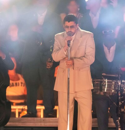 Euforia, colores y alegr&iacute;a en la previa del primer show de gira de Bad Bunny en Argentina