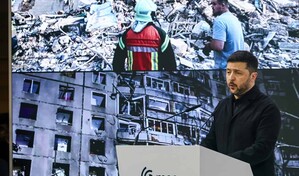 Zelenski en M&uacute;nich: Dennos dos meses de alto el fuego e iremos a elecciones