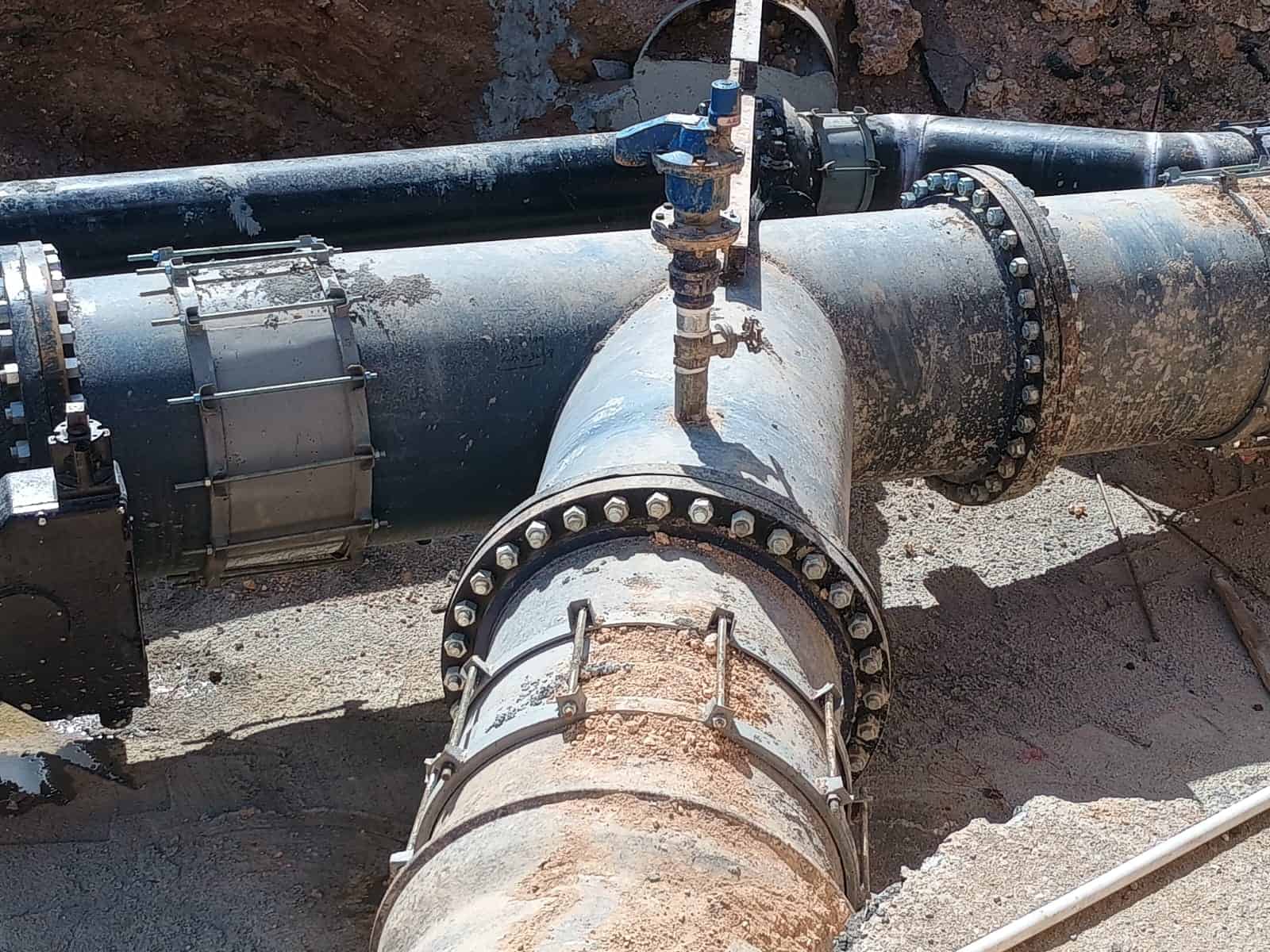 Ahora los sectores de la parte sur de la 27 de Febrero tendr&aacute;n agua con mayor presi&oacute;n.