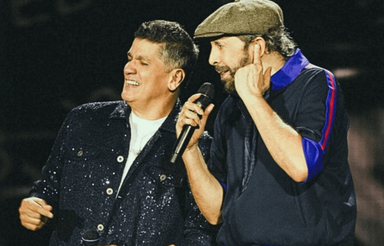 Juan Luis Guerra y Eddy Herrera juntos por primera vez en un mismo escenario