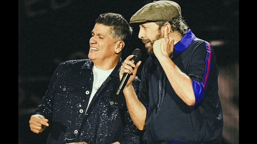 Juan Luis Guerra y Eddy Herrera juntos por primera vez en un mismo escenario