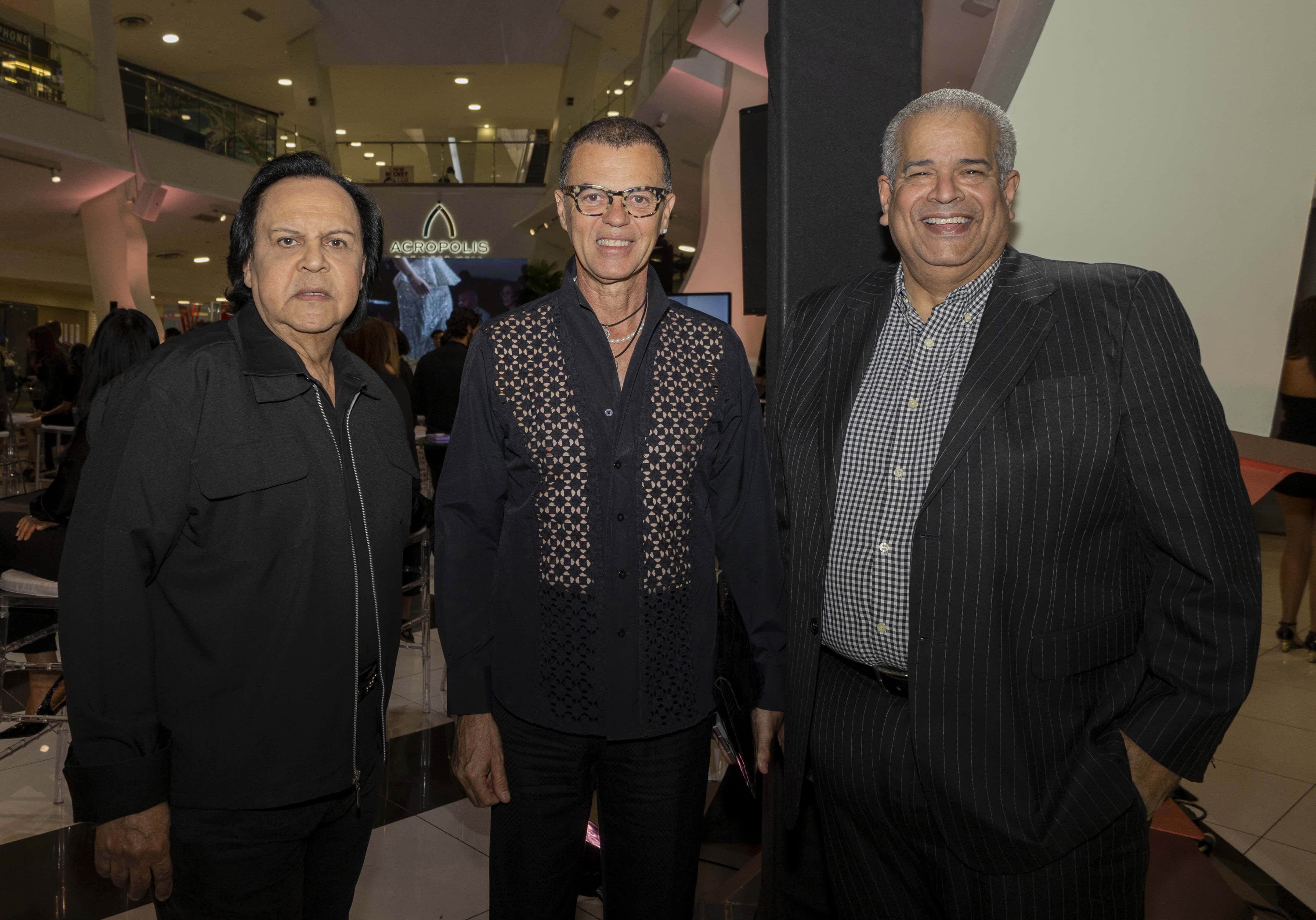 Leonel Lirio, Socrates McKinney y Pedro Vargas.